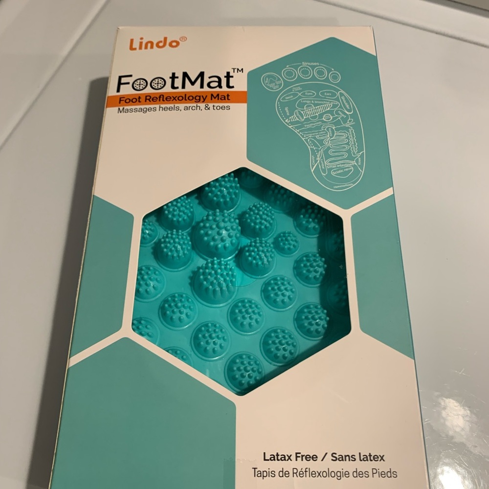 NWT just taken out to take pictures-  Lindo Foot Massage mat.
